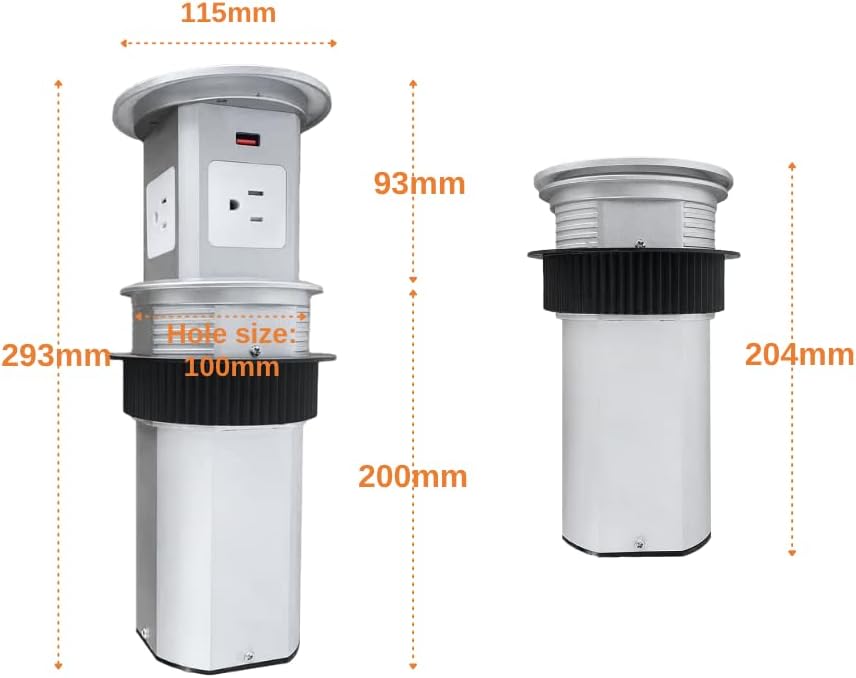four sided pop up outlet for countertop with 15w wireless charger pd 20w four sided pop up outlet for countertop with 15w wireless charger pd 20w