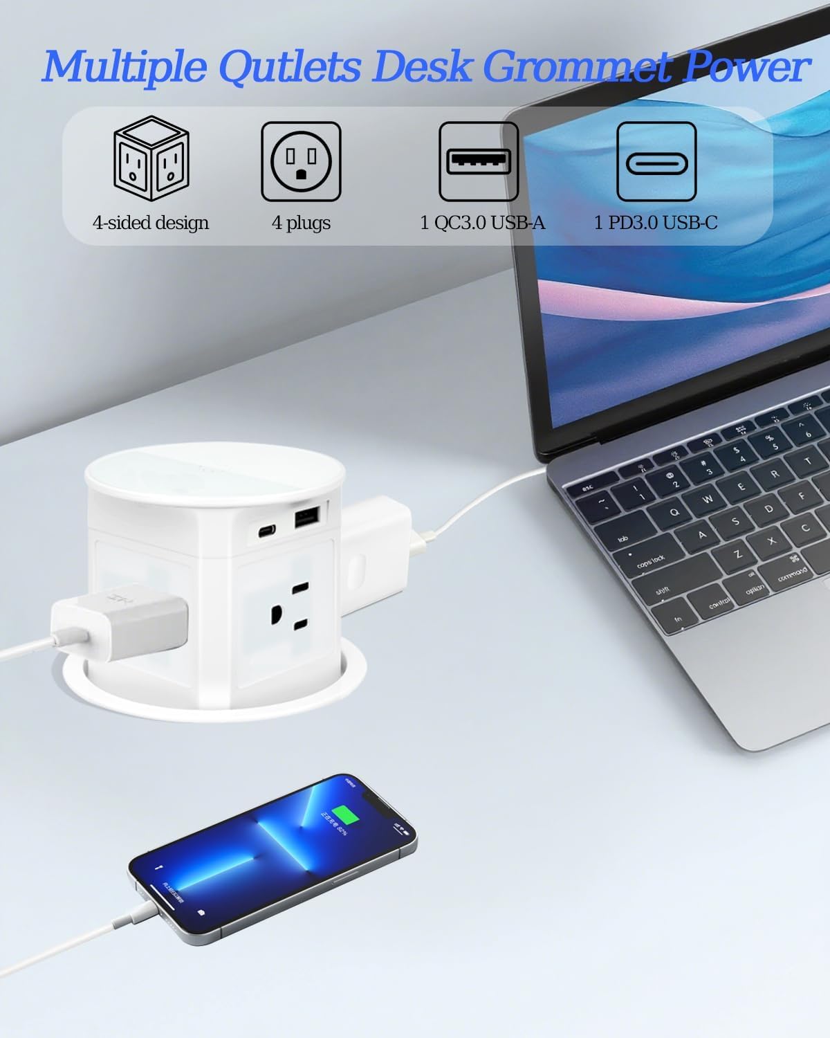 2500w pop up power socket 4in desk hole 20w wireless charger hidden 2500w pop up power socket 4in desk hole 20w wireless charger hidden