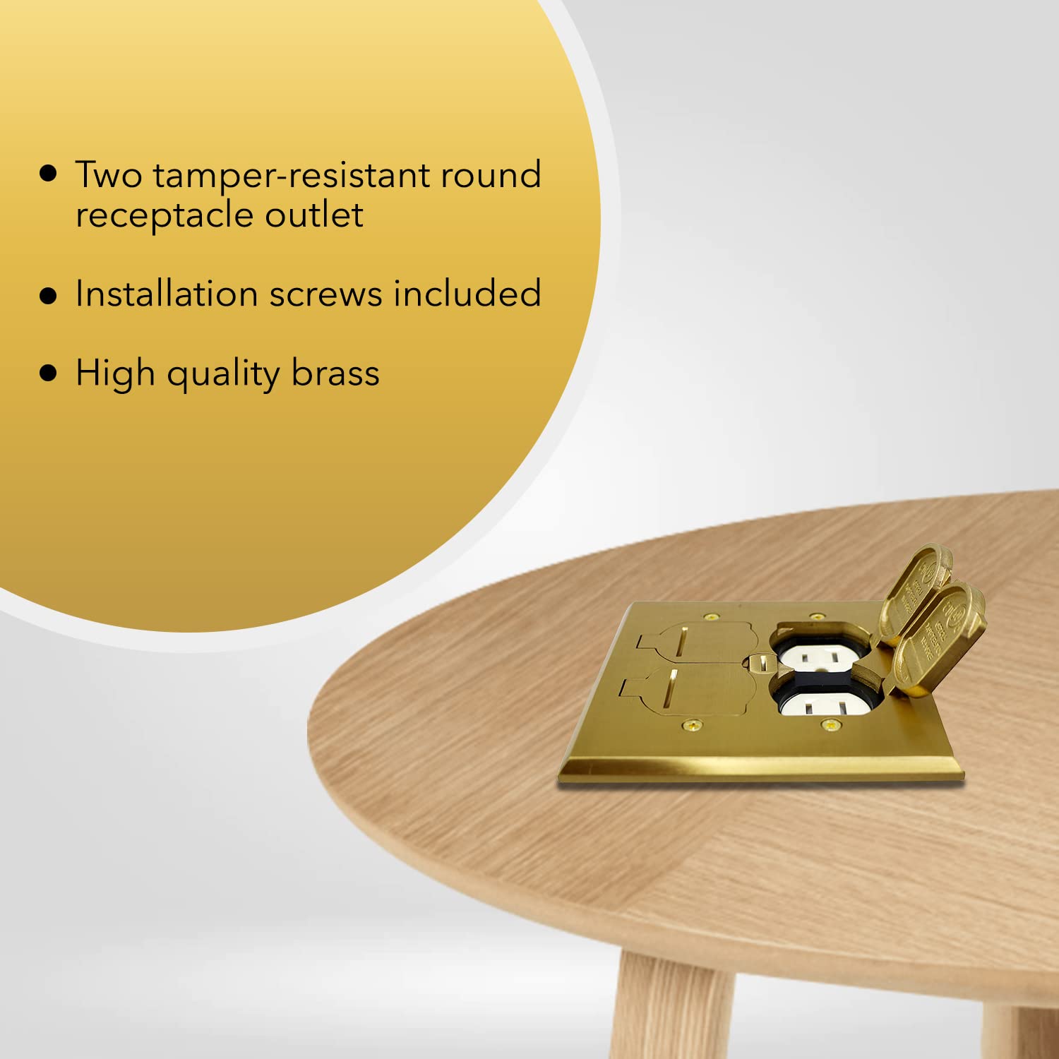 slfb 2g tr20 br 20a receptacle outlets tamper resistant electrical floor box with flip lid slfb 2g tr20 br 20a receptacle outlets tamper resistant electrical floor box with flip lid
