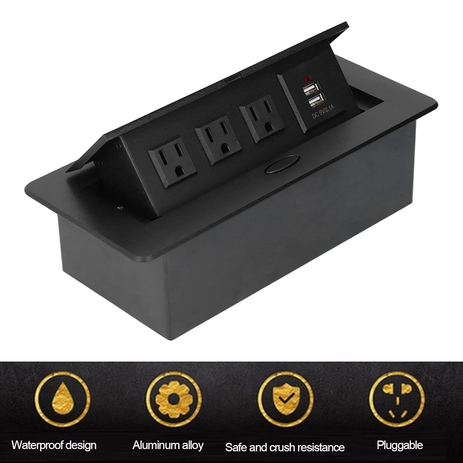 desktop socket hidden pop up outlet table 10a connection box with usb desktop socket hidden pop up outlet table 10a connection box with usb