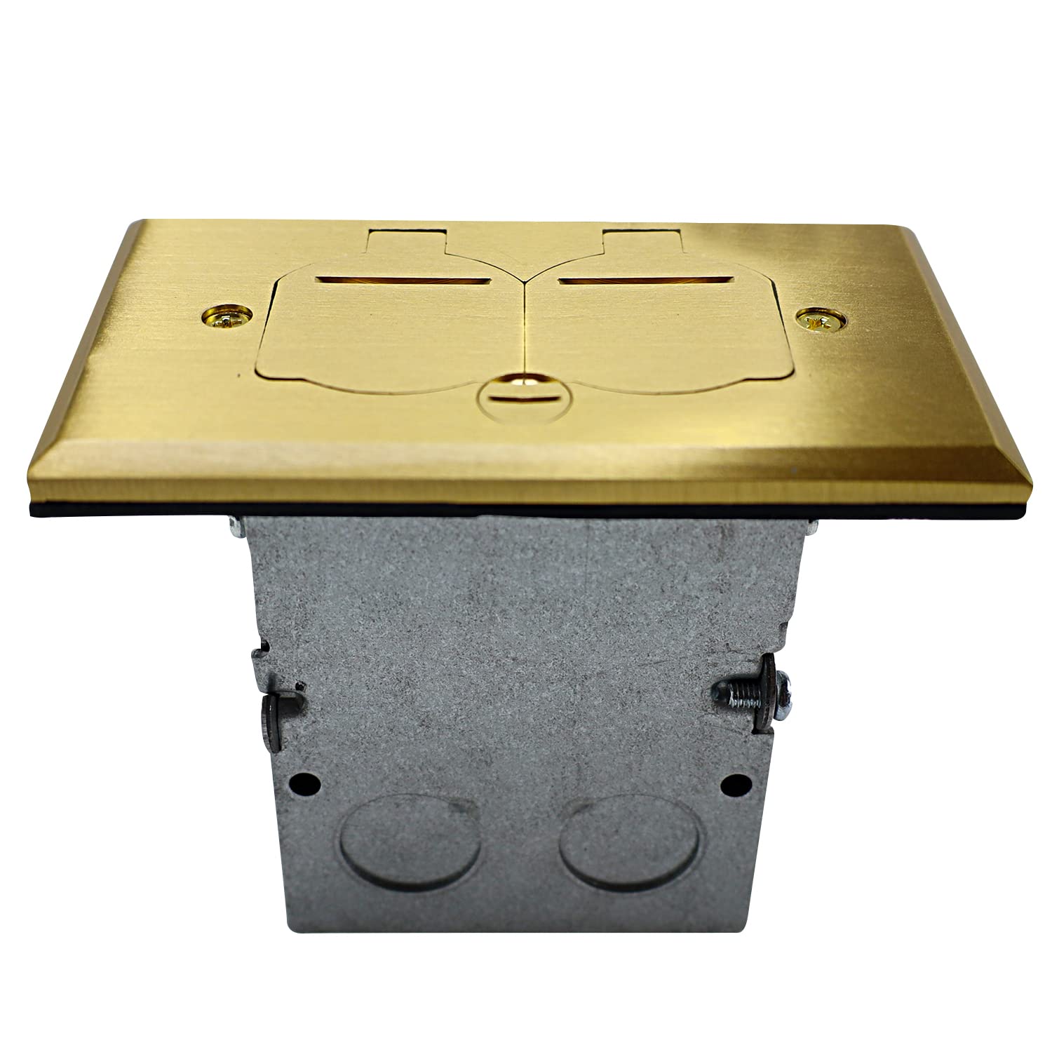 slfb tr20 br 20a receptacle outlets tamper resistant electrical floor box with flip lid slfb tr20 br 20a receptacle outlets tamper resistant electrical floor box with flip lid