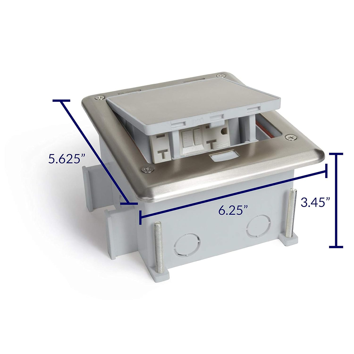 ob 1 sp outdoor pop up floor box with gfi outlet stainless steel top ob 1 sp outdoor pop up floor box with gfi outlet stainless steel top