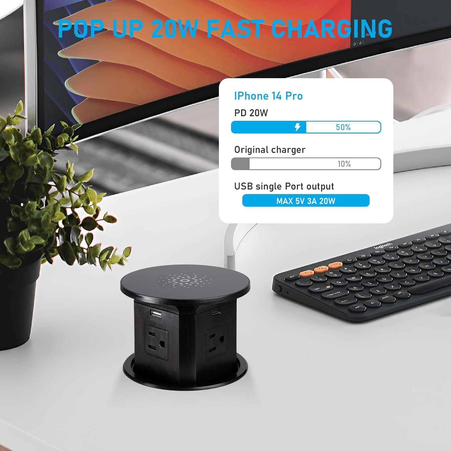 65w pop up outlet for countertop 4.4in 4 outlets 10w wireless charger 65w pop up outlet for countertop 4.4in 4 outlets 10w wireless charger