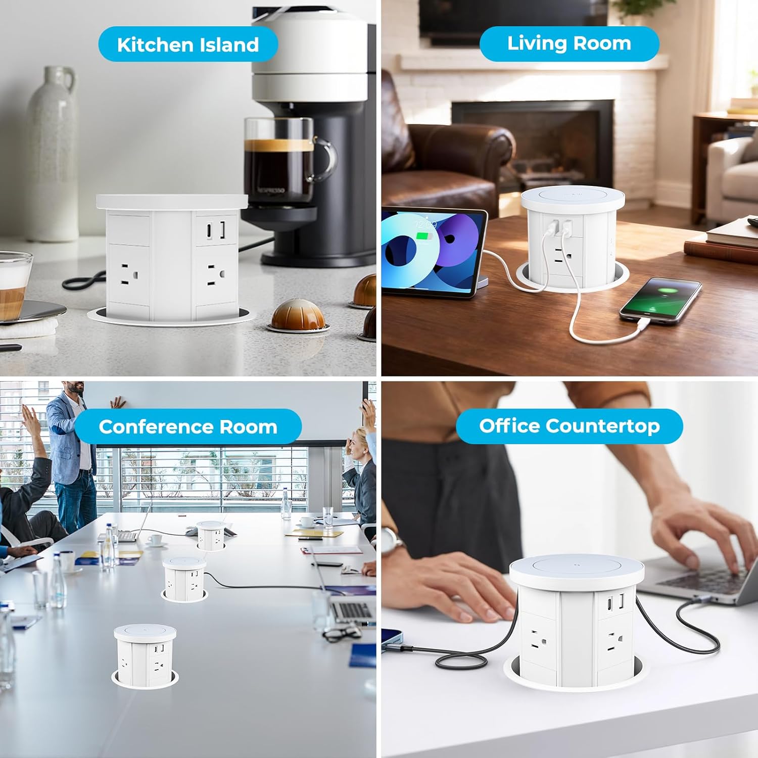 pop up outlet for countertop with 15w wireless charger recessed desk grommet pop up outlet for countertop with 15w wireless charger recessed desk grommet
