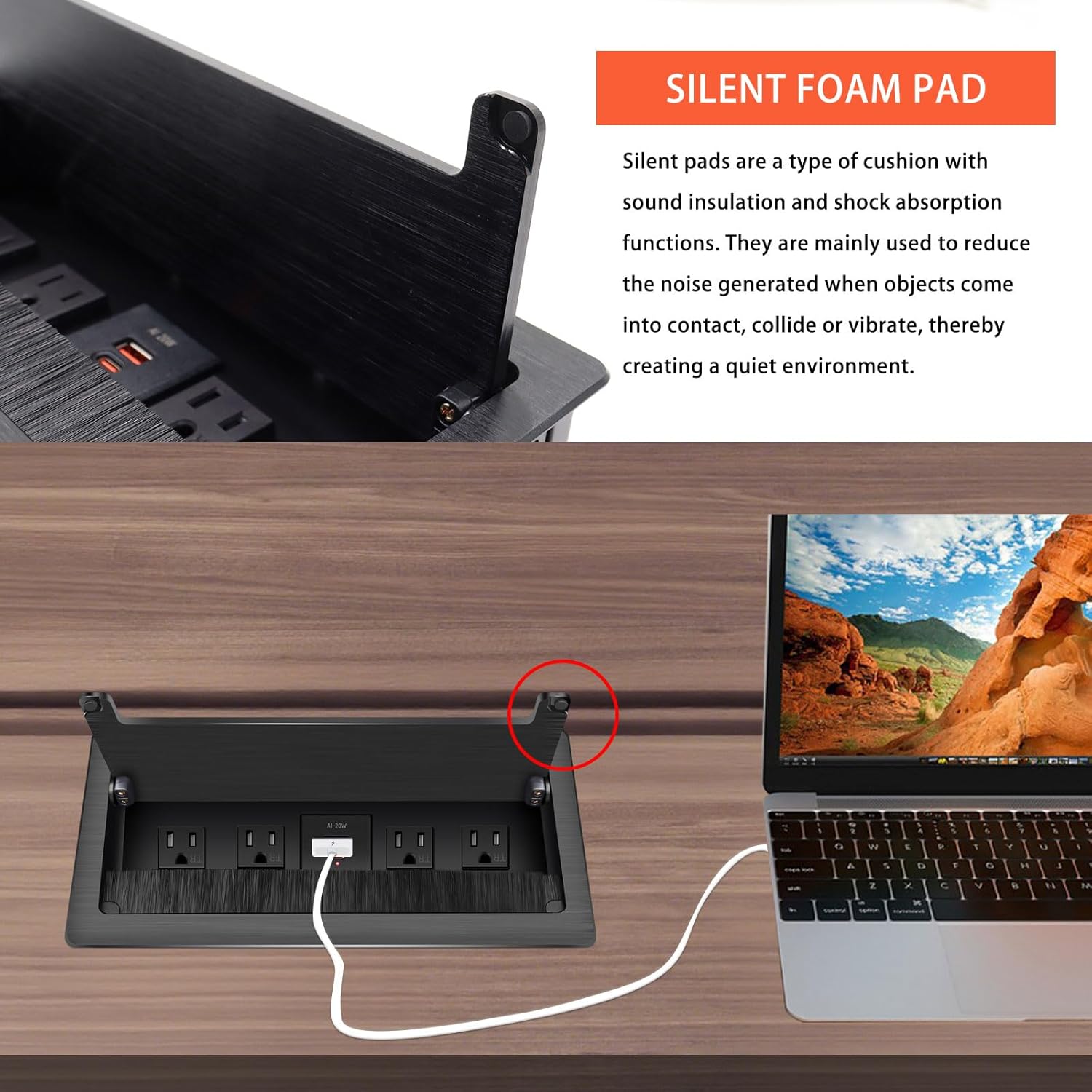 embedded mesa power outlet box conference table power hub 4 ac tr embedded mesa power outlet box conference table power hub 4 ac tr