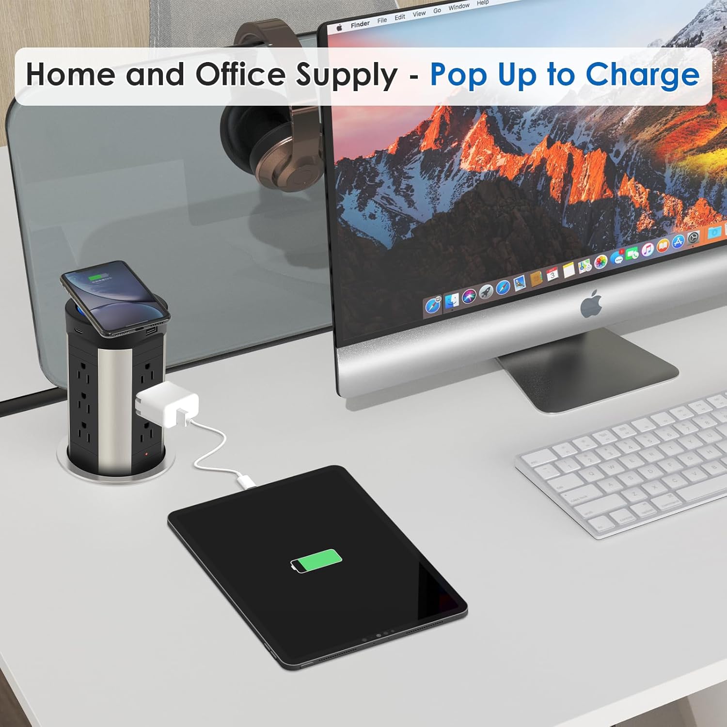 4" pop up receptacle countertop outlet 75w power delivery total 90w pop 4" pop up receptacle countertop outlet 75w power delivery total 90w pop