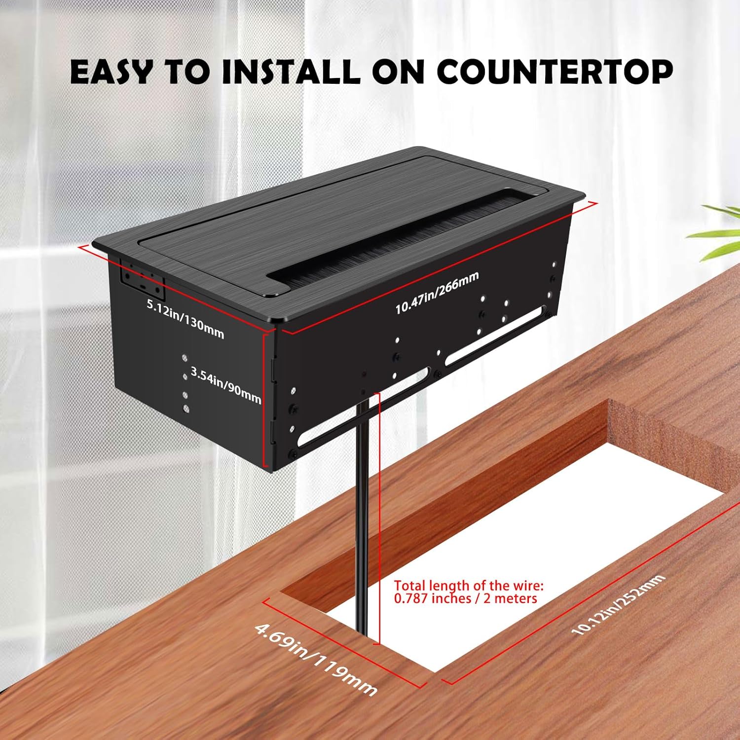 embedded mesa power outlet box conference table power hub 4 ac tr embedded mesa power outlet box conference table power hub 4 ac tr