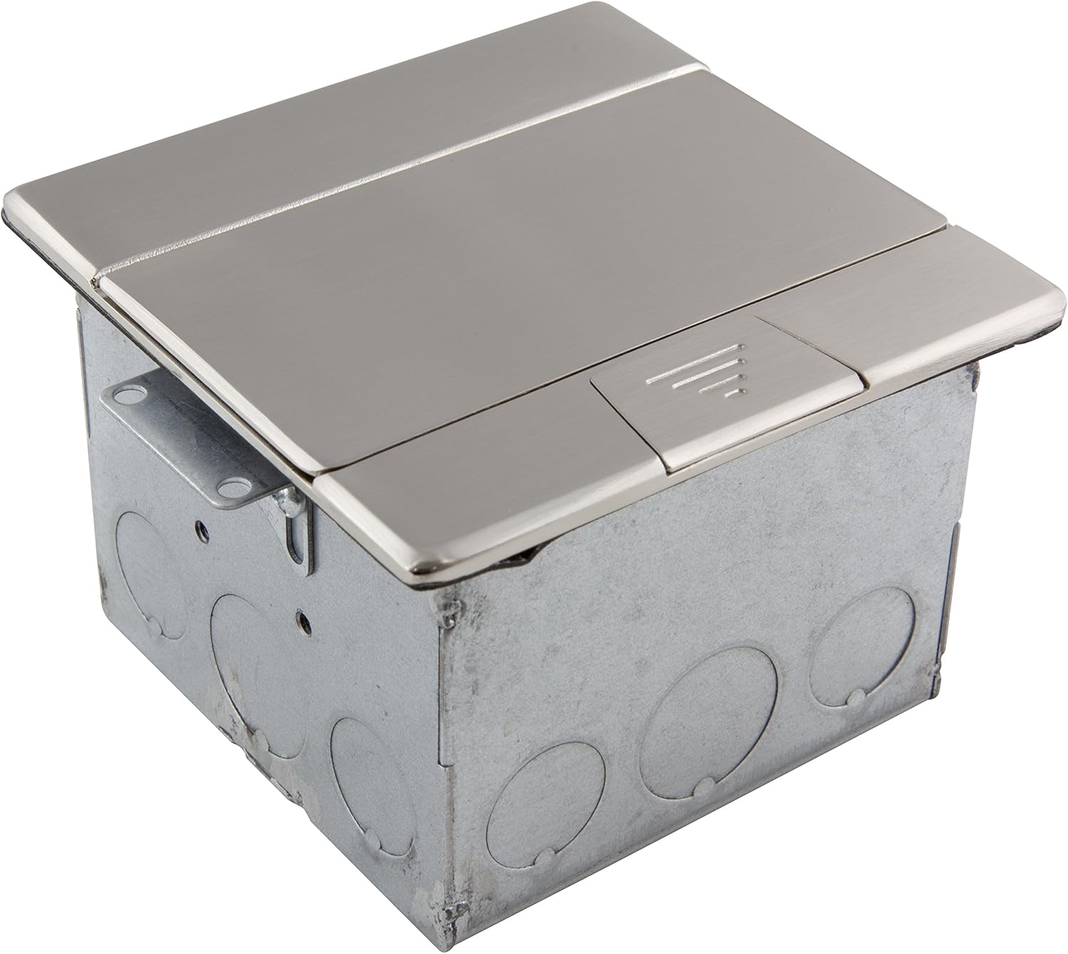 square pop up floor box kit 4.7" x 4.7" cover 20a tamper weatherproof receptacle square pop up floor box kit 4.7" x 4.7" cover 20a tamper weatherproof receptacle