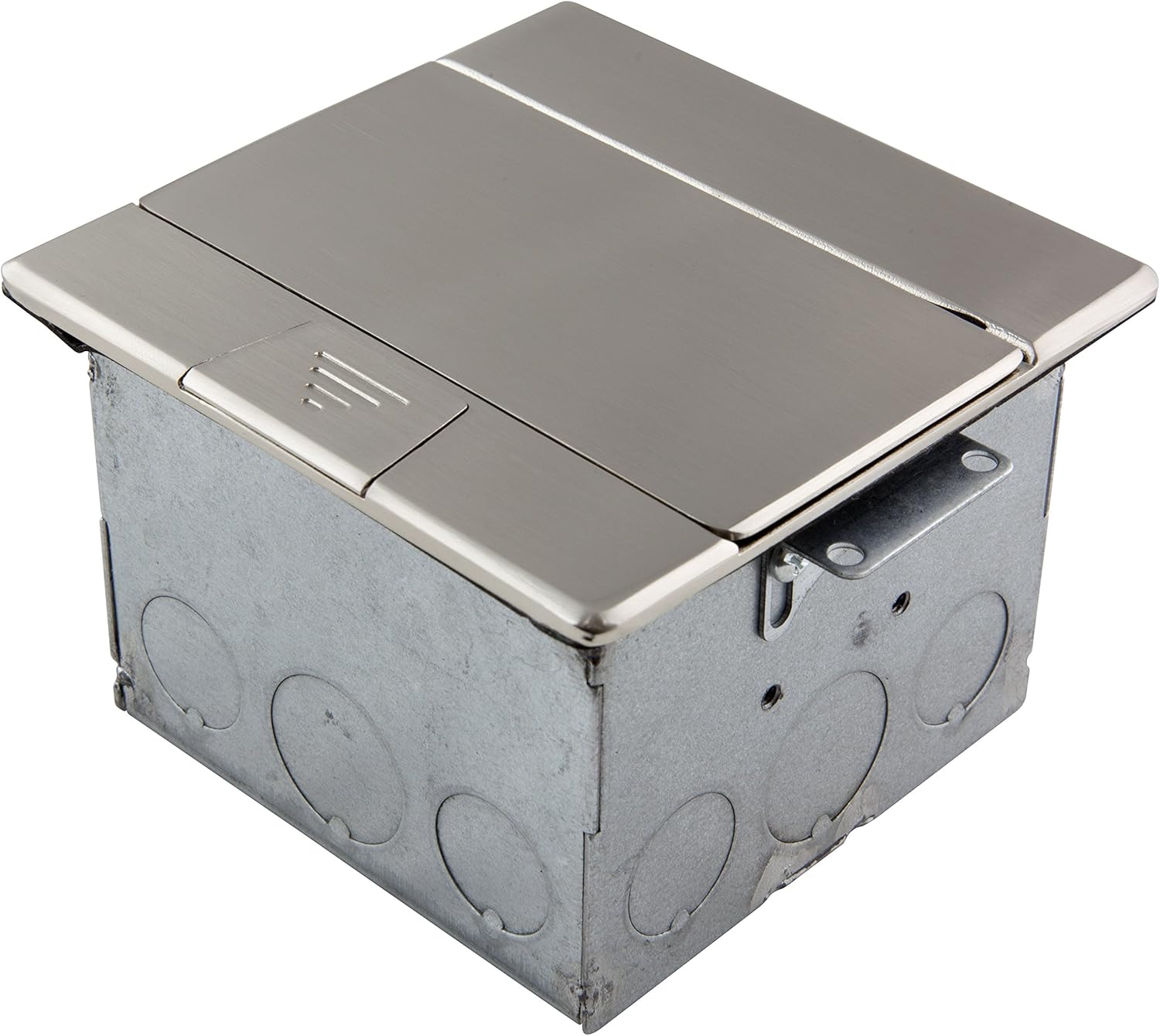 square pop up floor box kit 4.7" x 4.7" cover 20a tamper weatherproof receptacle square pop up floor box kit 4.7" x 4.7" cover 20a tamper weatherproof receptacle
