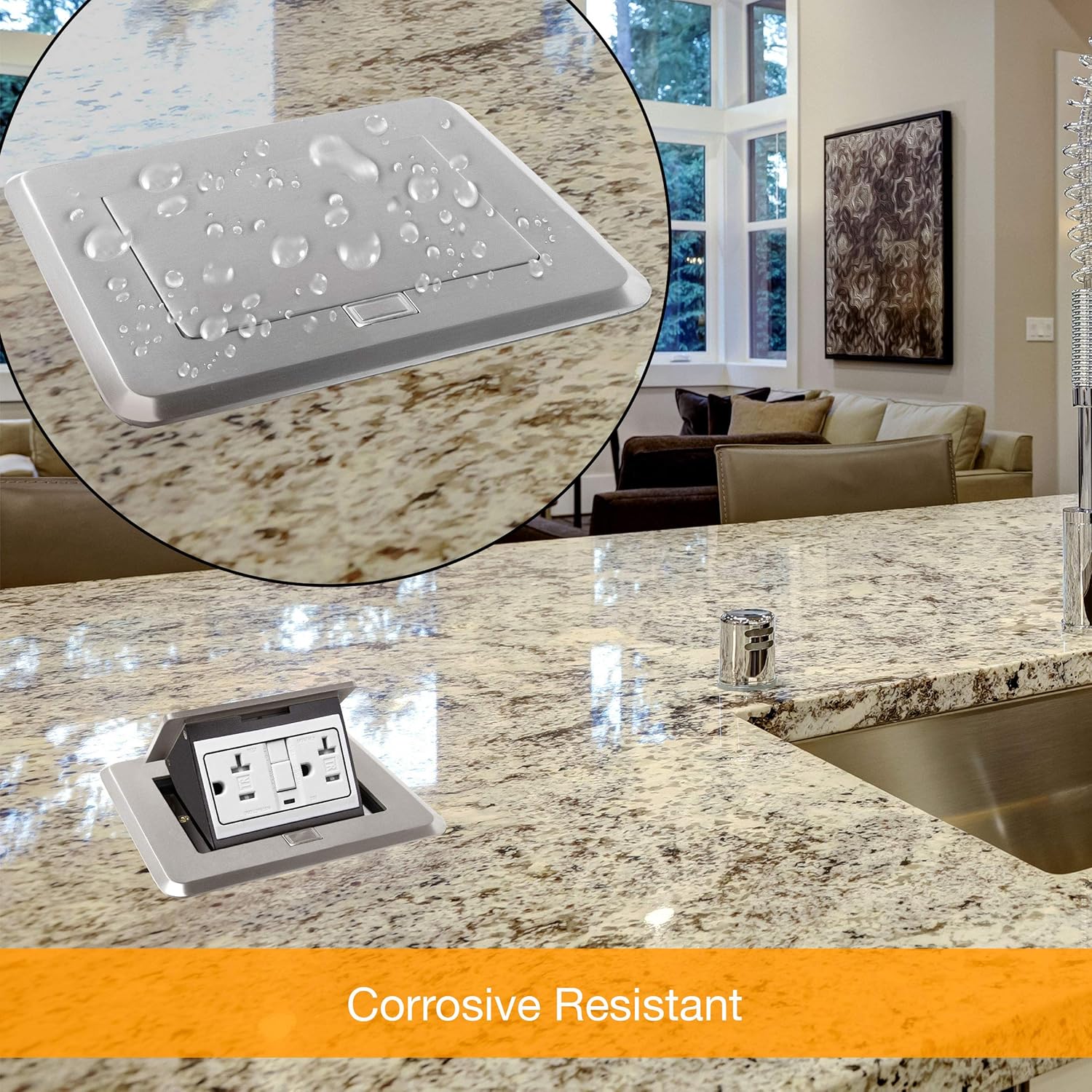 soft pop up square floor box kit 20a gfci tamper weather resistant receptacle outlet watertight soft pop up square floor box kit 20a gfci tamper weather resistant receptacle outlet watertight